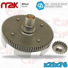 FRIZIONE CAMPANA 21x76 DENTI DIRITTI SENZA PARASTRAPPO PER PIAGGIO VESPA 50 V