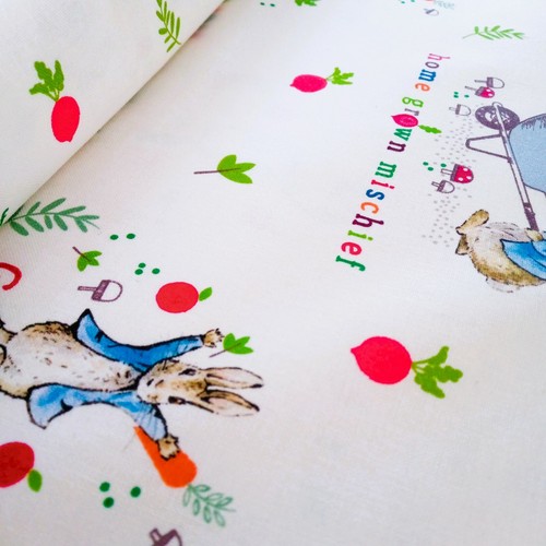 Beatrix Potter Peter Rabbit Book Illustrations Cotton Fabric per 50cm - Picture 34 of 40