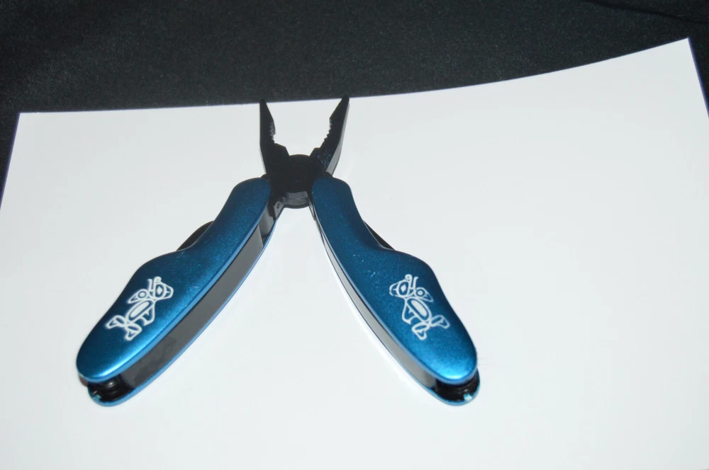 Multi-Tool Kit All Purpose Multi Tool ~ Color: BLUE & SILVER ~ 9 things