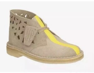 clarks boots yellow