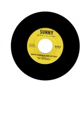 Two Ton Baker POP 45 (Sunny 504) When My Sugar Walks Down The Street/Las Vegas 
