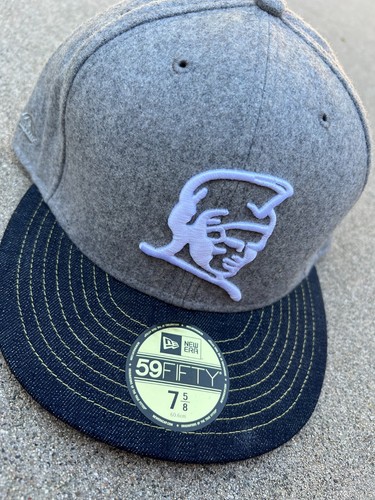 NEW ERA Hawaii Kam Kamehameha Fitted Hat Men's 7 5/8 Wool Blend 59Fifty Cap Felt - Picture 2 of 9