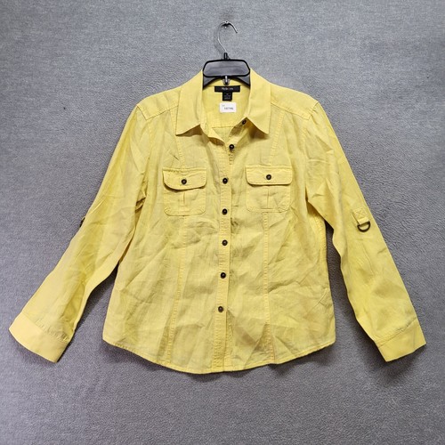 Chic Knit Yellow Sleeveless Top Stitch and Co 30A