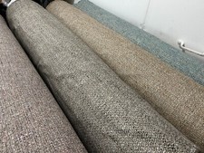 SUPER TWEED UPHOLSTERY FABRIC DESIGNER MATERIAL 140CM WIDE By Next teal