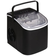 Homcom Portable 130W Ice Cube Maker - Black