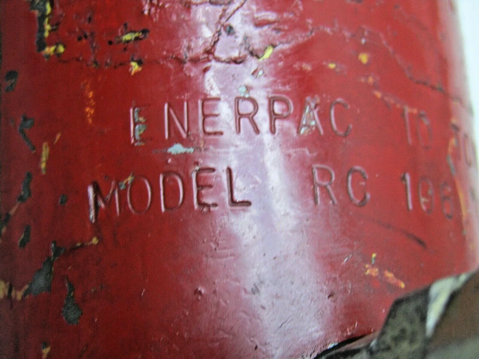 Cilindro hidráulico Enerpac 10 tonos RC 106 OM8 Porto Power 8" carrera *USADO* Foto 2 de 4