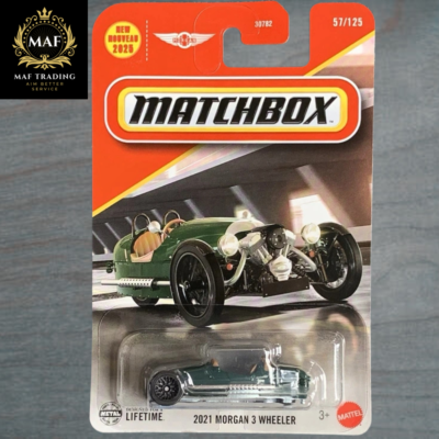 MATCHBOX モーガン Matchbox 2021 Morgan 3 Wheeler Green #57 Mainline 2025 Case