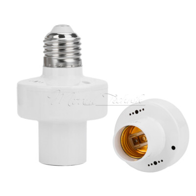 1~10* Radar Sensor Light Bulb Adapter Lamp Holder Base AC85-265V E27 Light Head