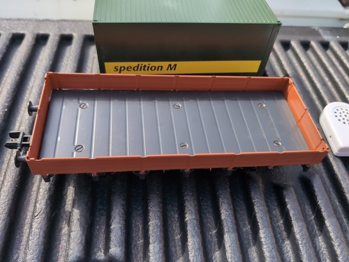 Marklin Maxi 1 Gauge Low Side Gondola Car With Crate Load And Sound Unit Read - Picture 2 of 8