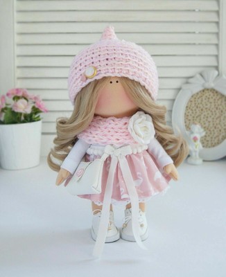 handmade fabric doll
