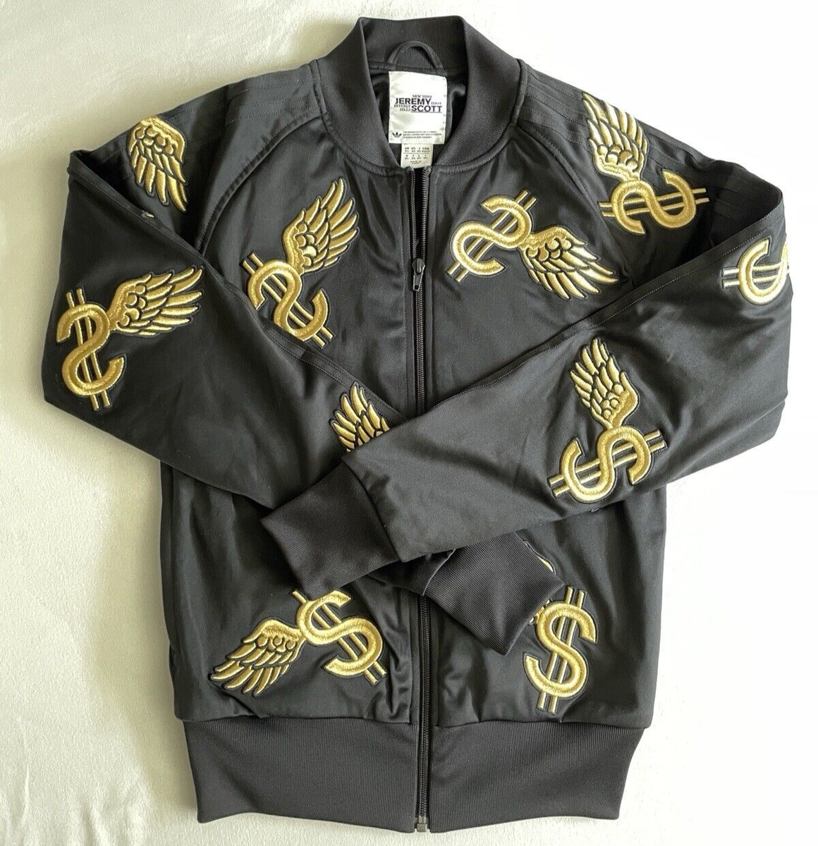 Adidas Originals Jeremy Scott Wing Dollar Track Jacket Pants Adidas Originals Jeremy Scott Wing Dollar Track Jacket Pants