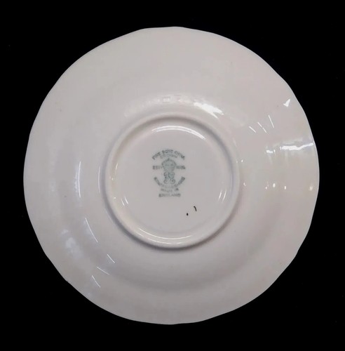 Crown Staffordshire England Blue Lyric Tunic Cup & Saucer Fine Bone China - Picture 12 of 12