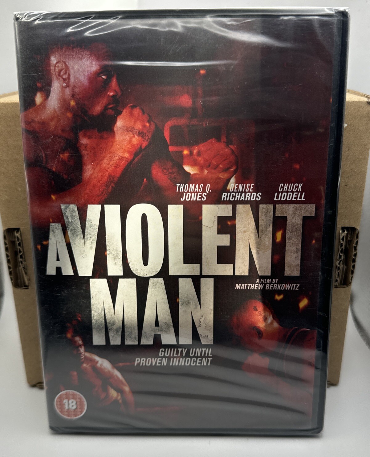 A Violent Man DVD (2018) Thomas Q. Jones, Brand New & Sealed **FREE P&P** - Image 2