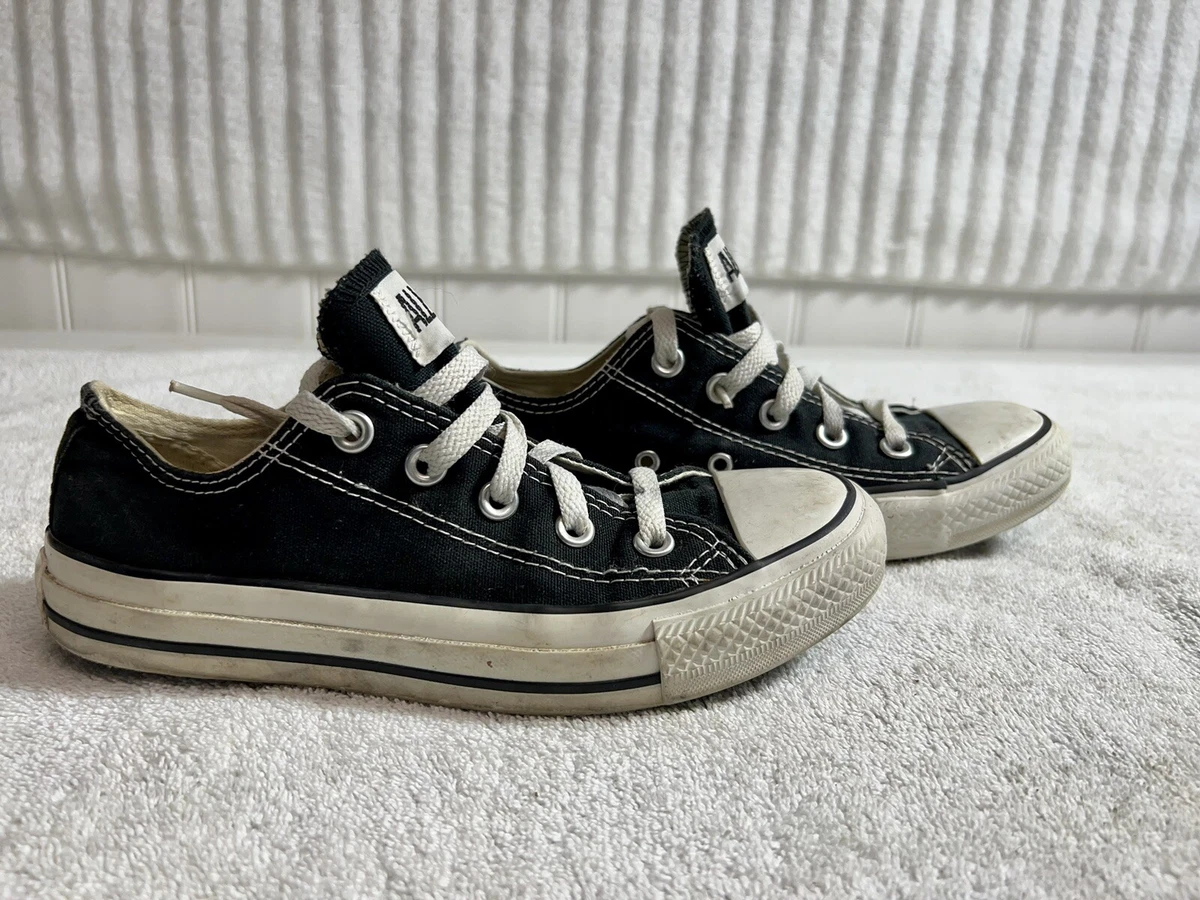 binær dyr flamme Converse All Star Womens Size 6 Black Lace Up Low Top Sneakers | eBay