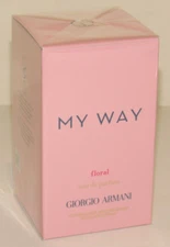 Giorgio Armani My Way Floral Eau de Parfum 3 Oz 90 mL Perfume For Women SEALED