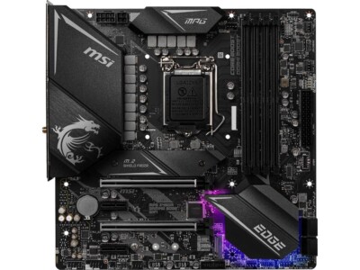 MSI MPG Z490M GAMING EDGE WIFI LGA 1200 Intel Z490 Micro ATX Intel Motherboard