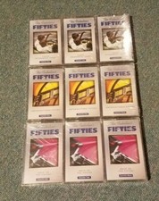 The Fabulous Fifties Back to,Wonderful,Unforgettable Cassettes Lot of 9 Sealed