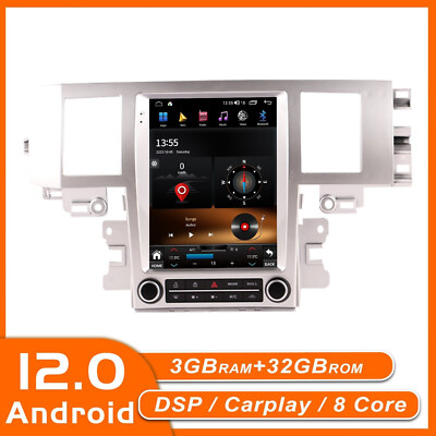 For  Jaguar Xf 2004-2015 Android Car Radio Tesla Screen 2din Stereo Receiver 32g