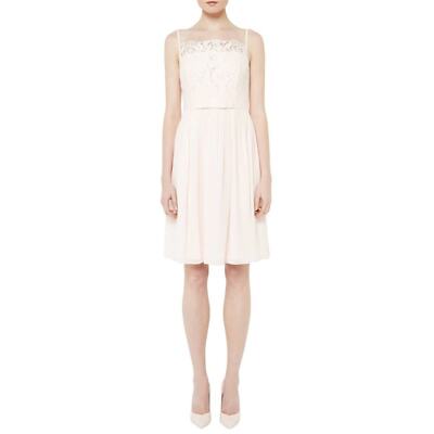 NWT Ted Baker Mimee Women's Large Pink Lace Dress Size US Large MSRP $369 |  eBay