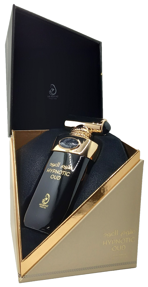 ARABIYAT PRESTIGE HYPNOTIC OUD EAU DE PARFUM SPRAY UNISEX 3.4 Oz