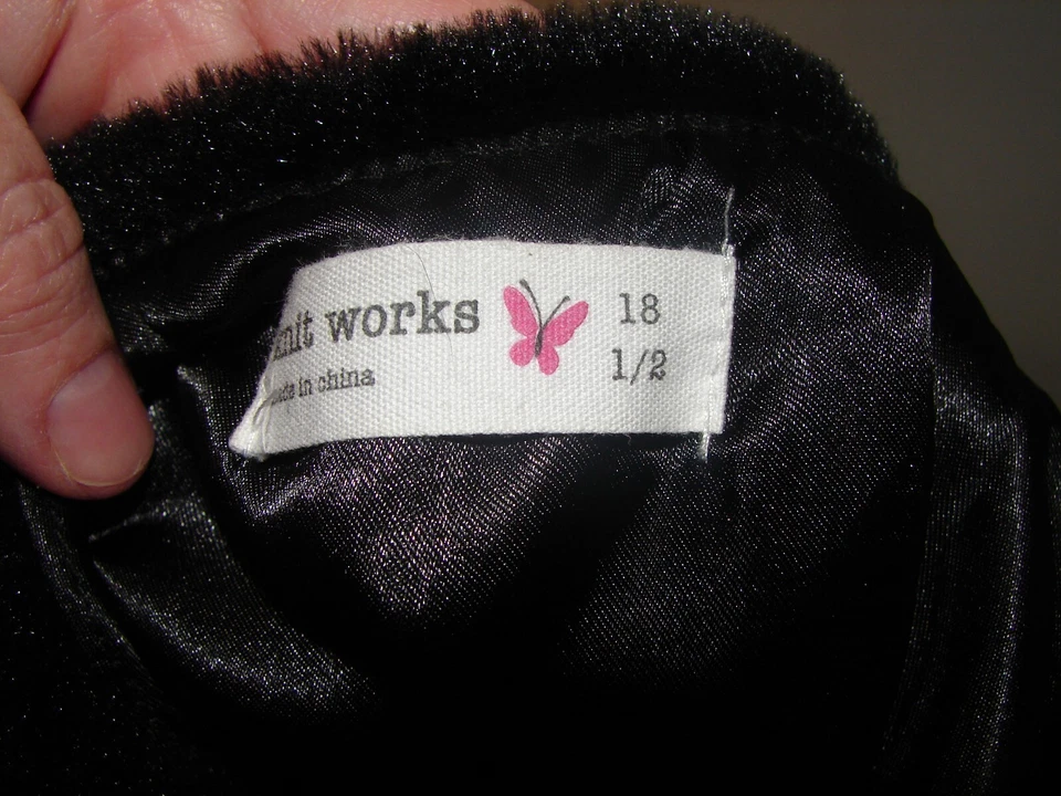 Vestido My Michelle Negro Rosa Caliente Lunares Sin Mangas Talla 16 Piel Sintética Encogerse de hombros Foto 4 de 4