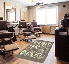 3D Haircut RAIG360 Barber Shop Mat Elegant Photo Carpet Rug Sinsin