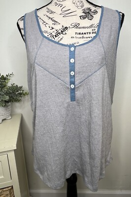 Brand New-Hem & Thread Racerback Top