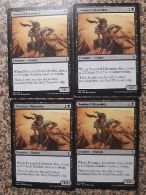 MTG 4 x zum Scheitern verurteilter Dissidenten - Amonkhet