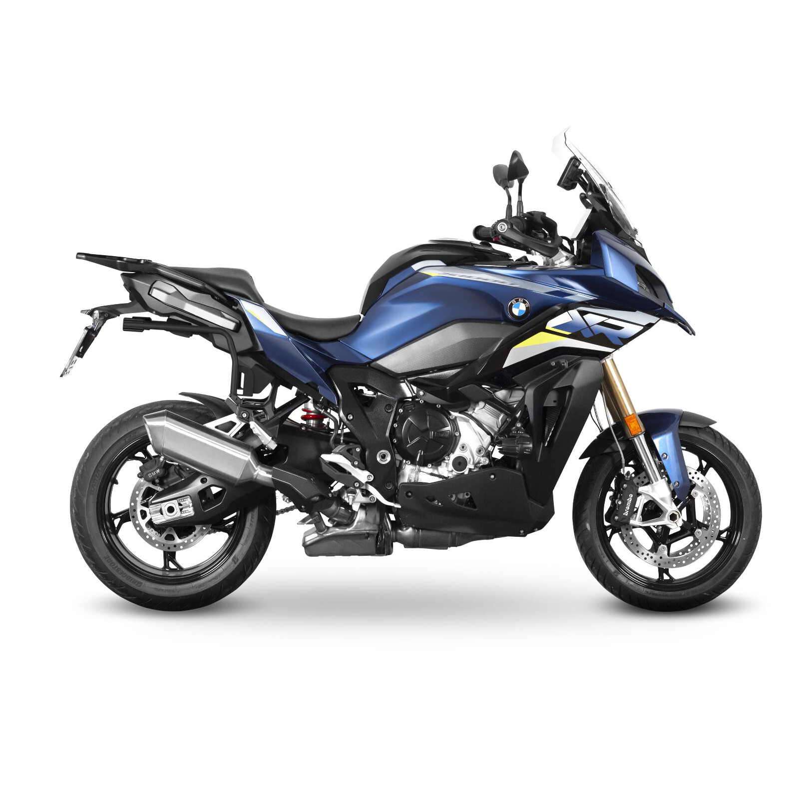 Support de Valises Latérales SHAD 3P System pour BMW S1000XR en Acier Noir Renforcé