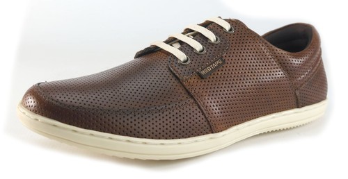 Red Tape Mens Casual Tan Leather 