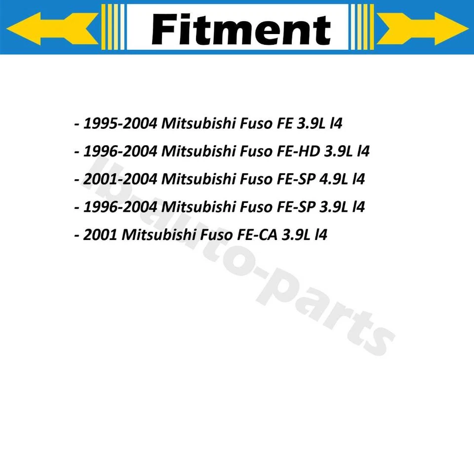 4X Kit de reparación de pinza de freno delantera trasera para Mitsubishi Fuso FE 1995-2004 Foto 2 de 4