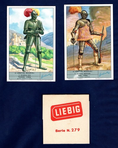 FIGURINE LIEBIG - S 1808 - UNI 1804 - ARMATURE MEDIOEVALI - Ed. ITALIANA - Picture 3 of 4