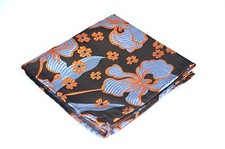 Lord R Colton Masterworks Pocket Square - Brown Ice Aftermath Silk - 75 Retail