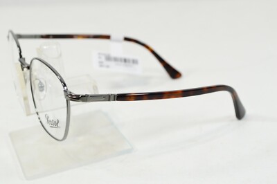 メガネ Persol FW25 Persol - 2476V VISTA - 513 (2476V VISTA 513) NEW Persol Eyeglasses PO2476V 513 Gunmetal 52/20/145 Unisex