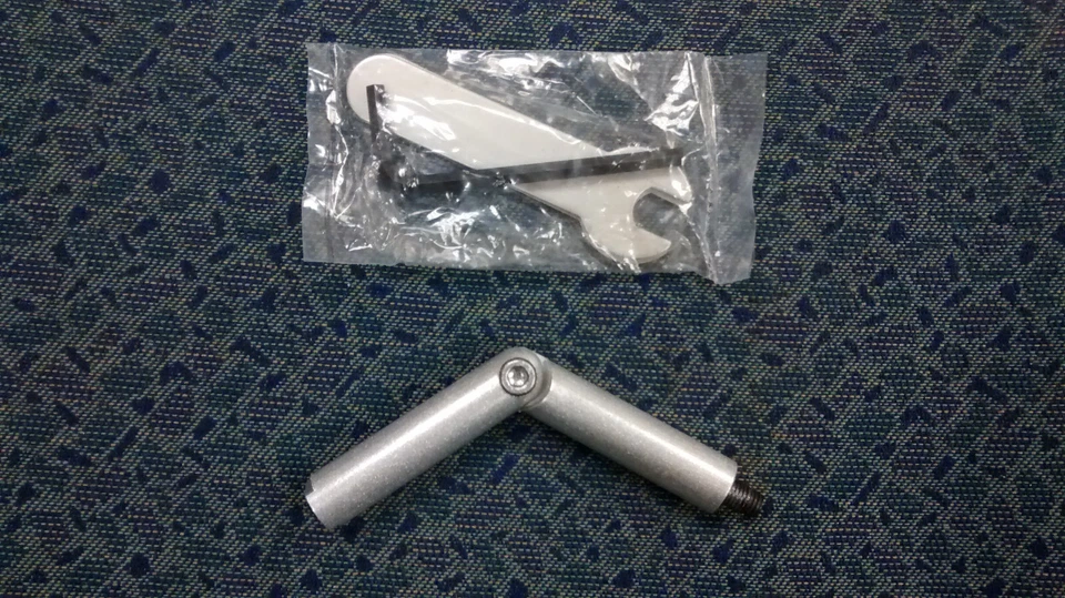 RSG, INC Door Holder Extension Rod, Chrome, 4" Adjustable, RSG #DHE4APC