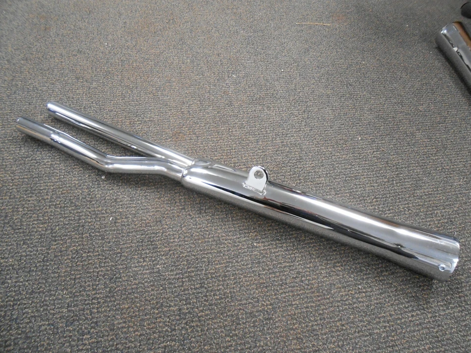Silenciadores de escape Mac Chrome ponta alargadora compatível com: Honda 69-76 CB750K 001-1311 - Imagem 3 de 4