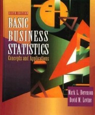 Basic Business Statistics: Concepts and Applications by Berenson, Mark L., Levi