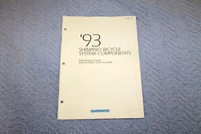 1993 Shimano Bicycle System Components Catalog