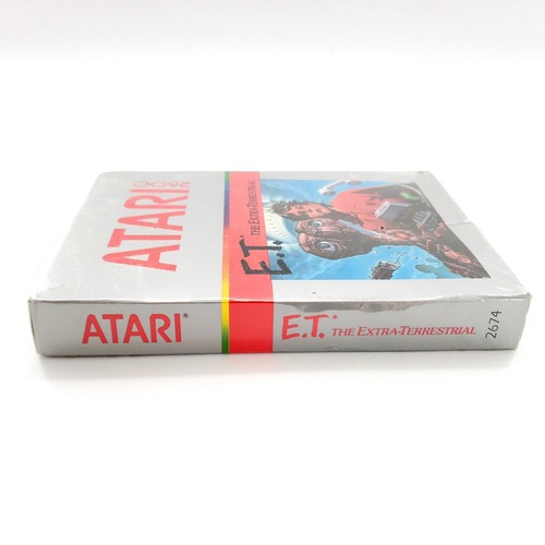 E.T. The Extra-Terrestrial (Atari 2600, 1982) **Crushed Box** Brand New Sealed - Picture 11 of 15