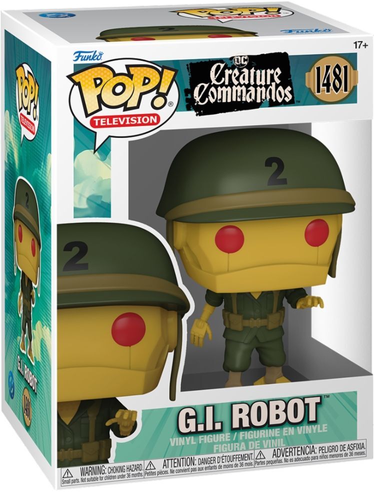 7842499 Merchandising Disney: Funko Pop! Tv - Creature Commandos - G.I. Robot