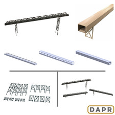 DAPR-N Gauge Model Railway Scenery Building Kit - Custom Quarry Conveyor Sets
