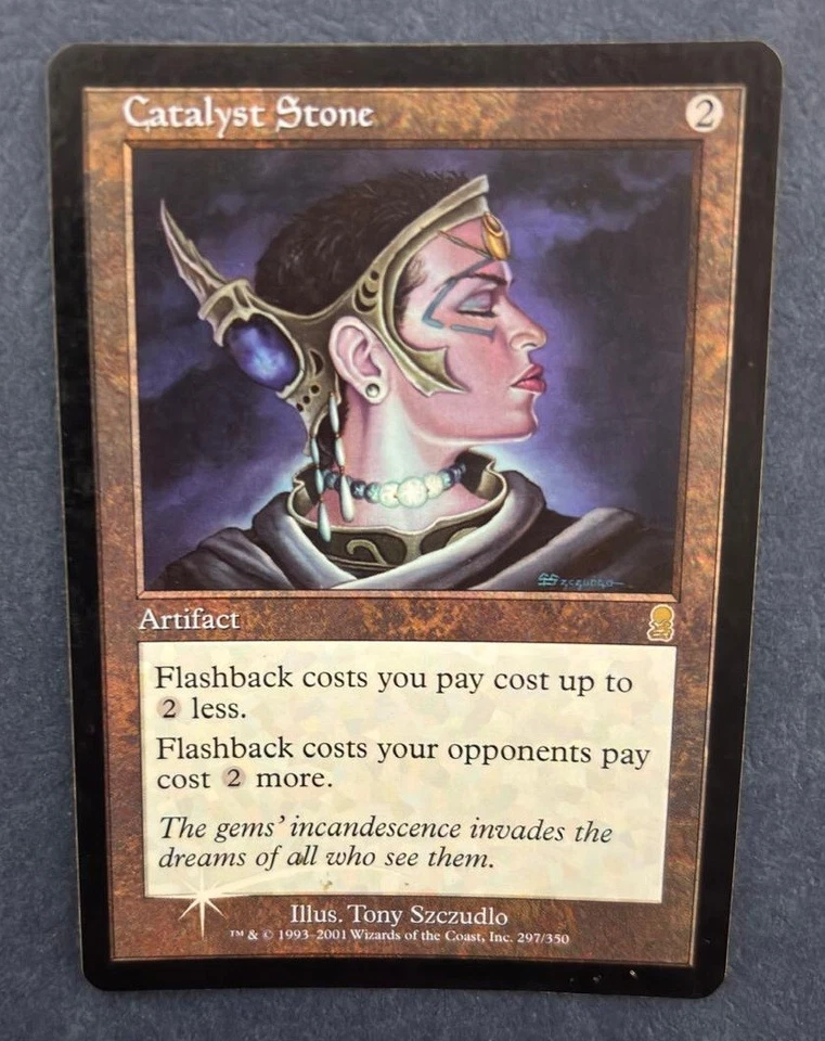 MTG FOIL ODYSSEY CATALYST STONE MAGIC THE GATHERING ARTIFACT RARE ENGLISH - Image 3 of 4
