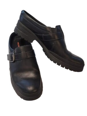 Merrell Womens Black Slip On Preformance Footwear 9.5 Comfort 2247