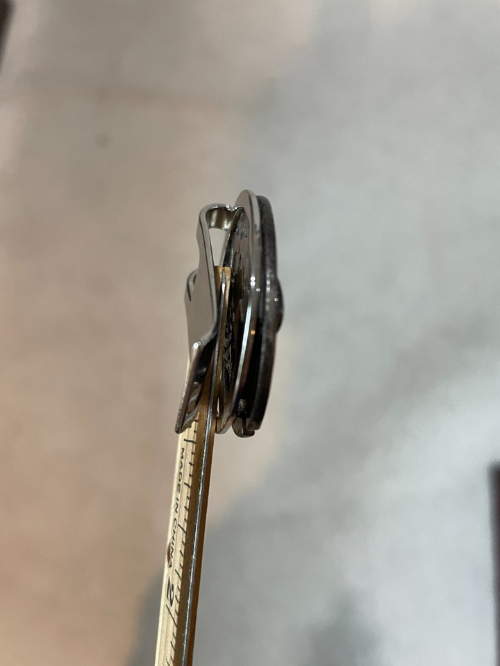 Money Clip Broke Buffalo Head Nickel Design Silver tone eBay