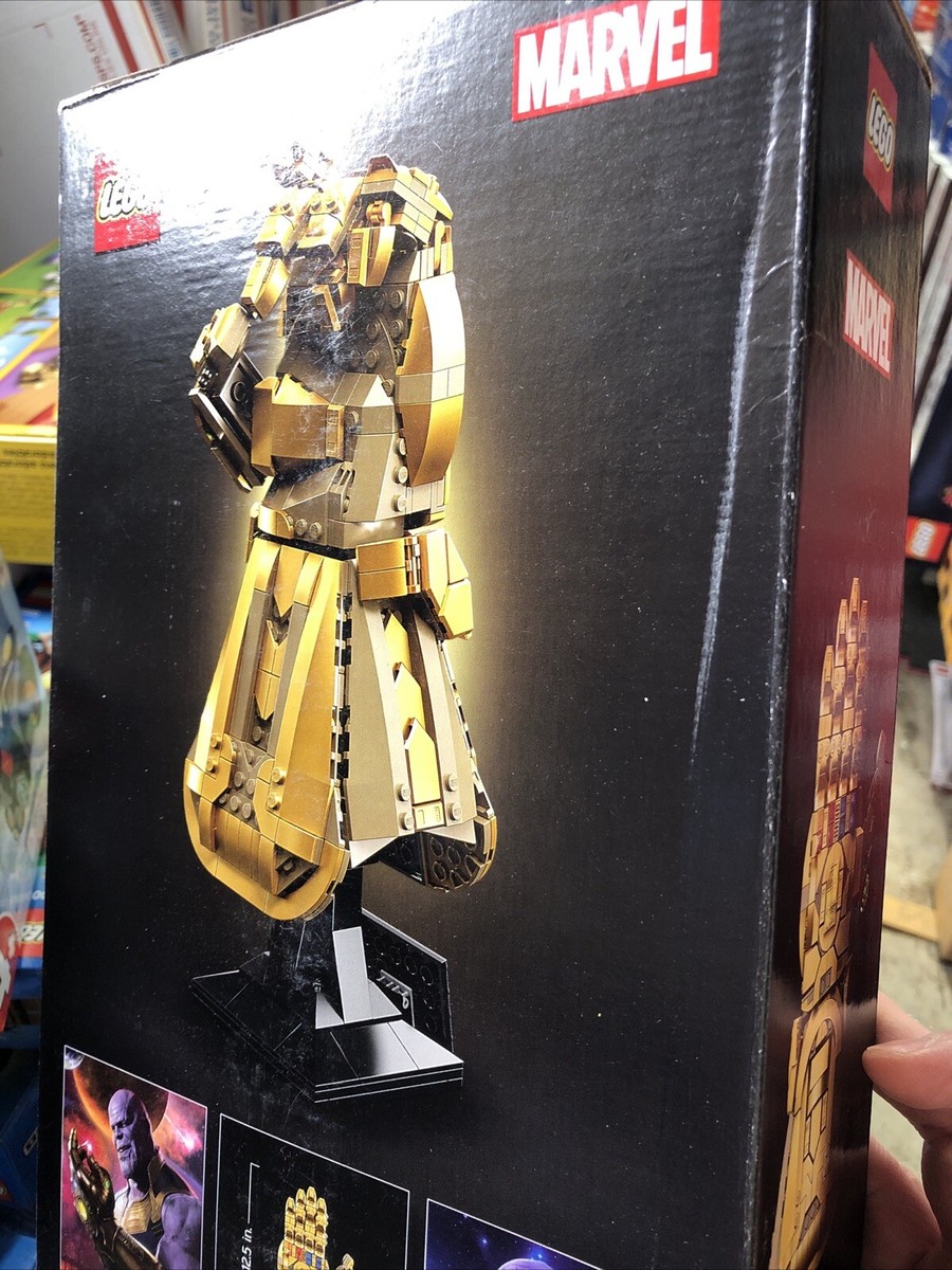 76191 INFINTY GAUNTLET thanos glove hand lego legos set marvel NEW