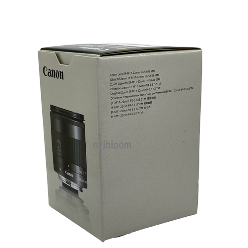 New CANON EF-M 11- 22mm F4 - 5.6 IS STM Lens for EOS M Series Mirrorless Camera - Picture 3 of 9