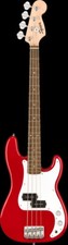 Fender Squier Mini Precision Bass Dakota Red Short-Scale Electric Bass Guitar