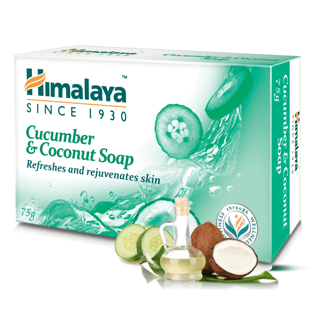 Himalaya Herbal Purifying Cucumber & Coconut Bath & Body Soap 75 gms Himalaya Herbal Purifying Cucumber & Coconut Bath & Body Soap 75 gms