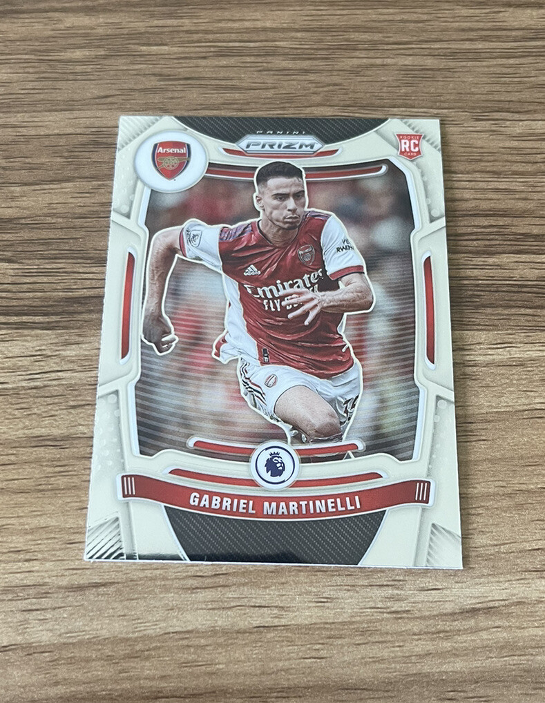 2021-22 Prizm Premier League Gabriel Martinelli Rookie #203 Arsenal RC