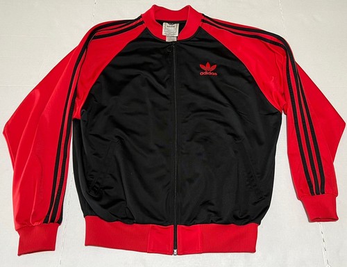 Vintage Adidas Track Jacket Size Small Red